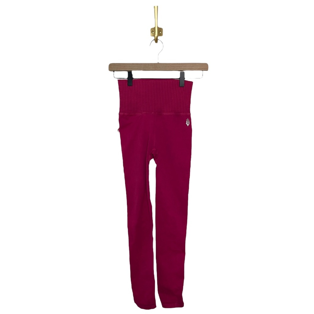 NWOT Free People Movement Good Karma 7/8 Leggings size XS/S in Azalea - Picture 5 of 6